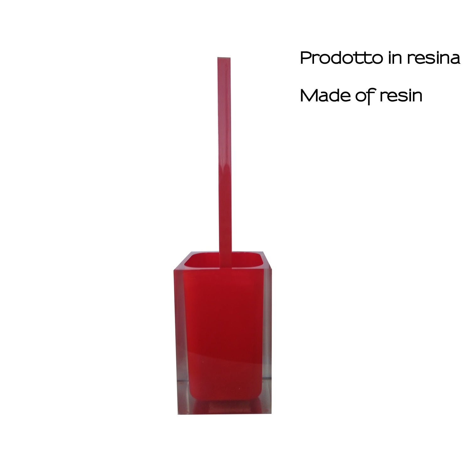 Scopino da appoggio in resina Gedy serie Rainbow - Rosso by CeramicStore | Lo specialista del tuo bagno