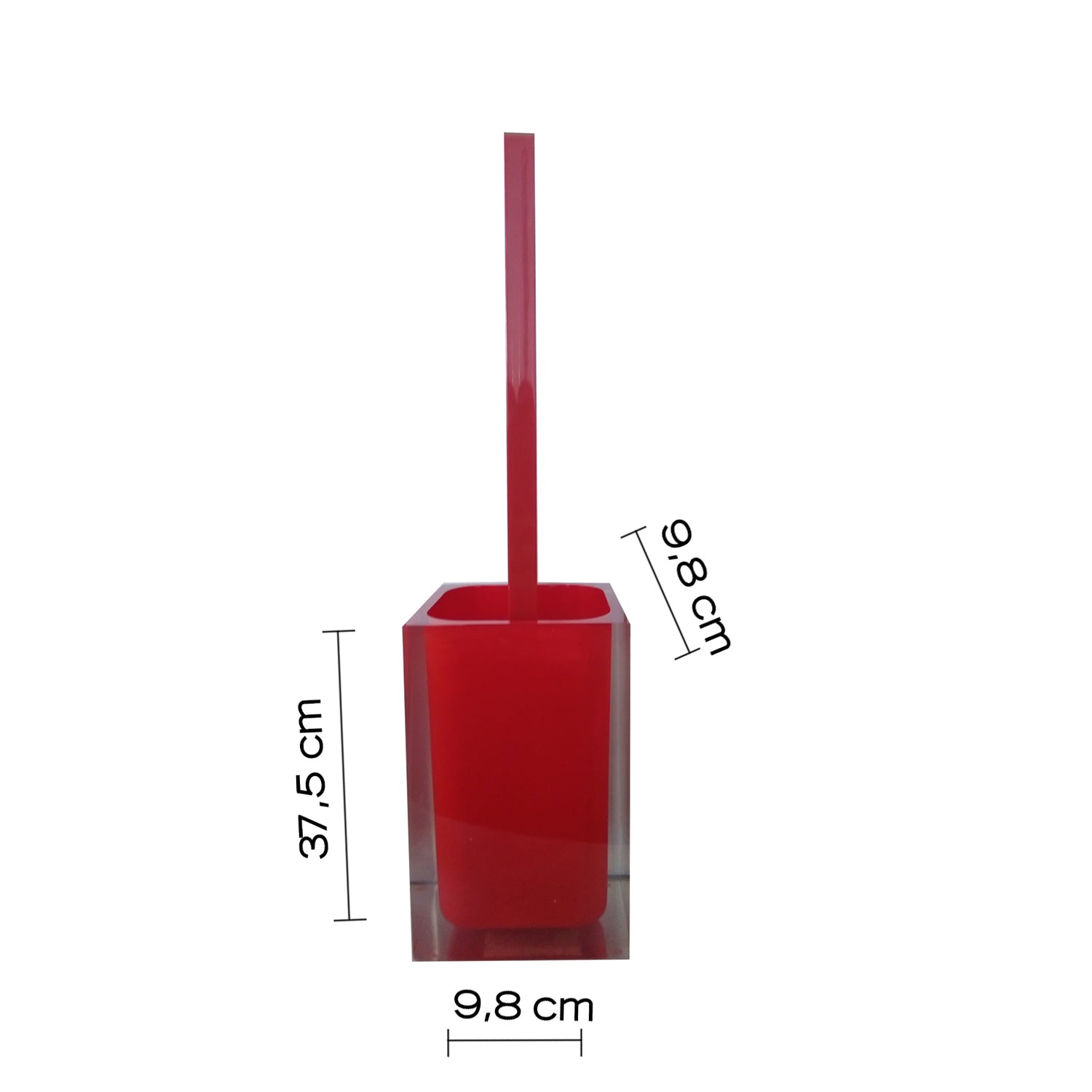 Scopino da appoggio in resina Gedy serie Rainbow - Rosso by CeramicStore | Lo specialista del tuo bagno