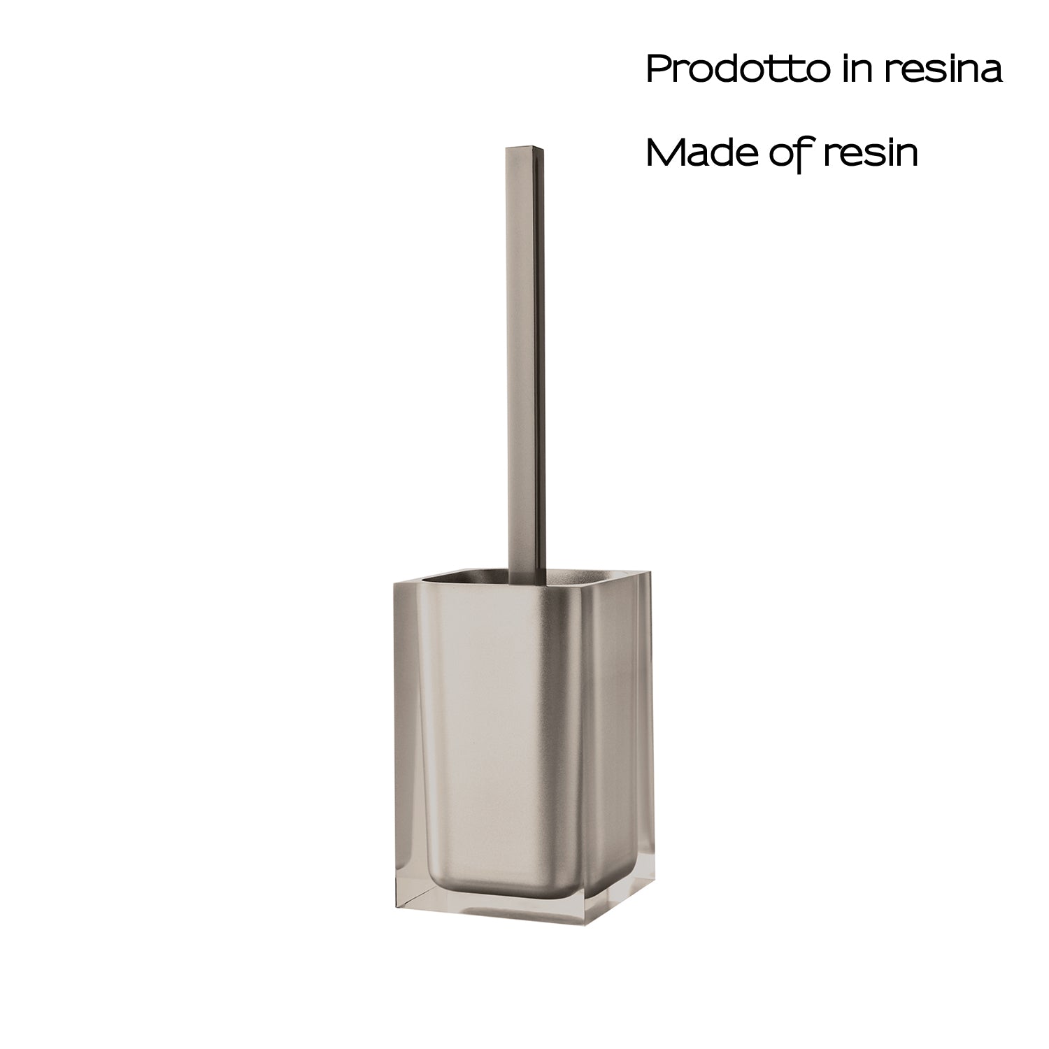 Scopino da appoggio in resina Gedy serie Rainbow - Tortora by CeramicStore | Lo specialista del tuo bagno