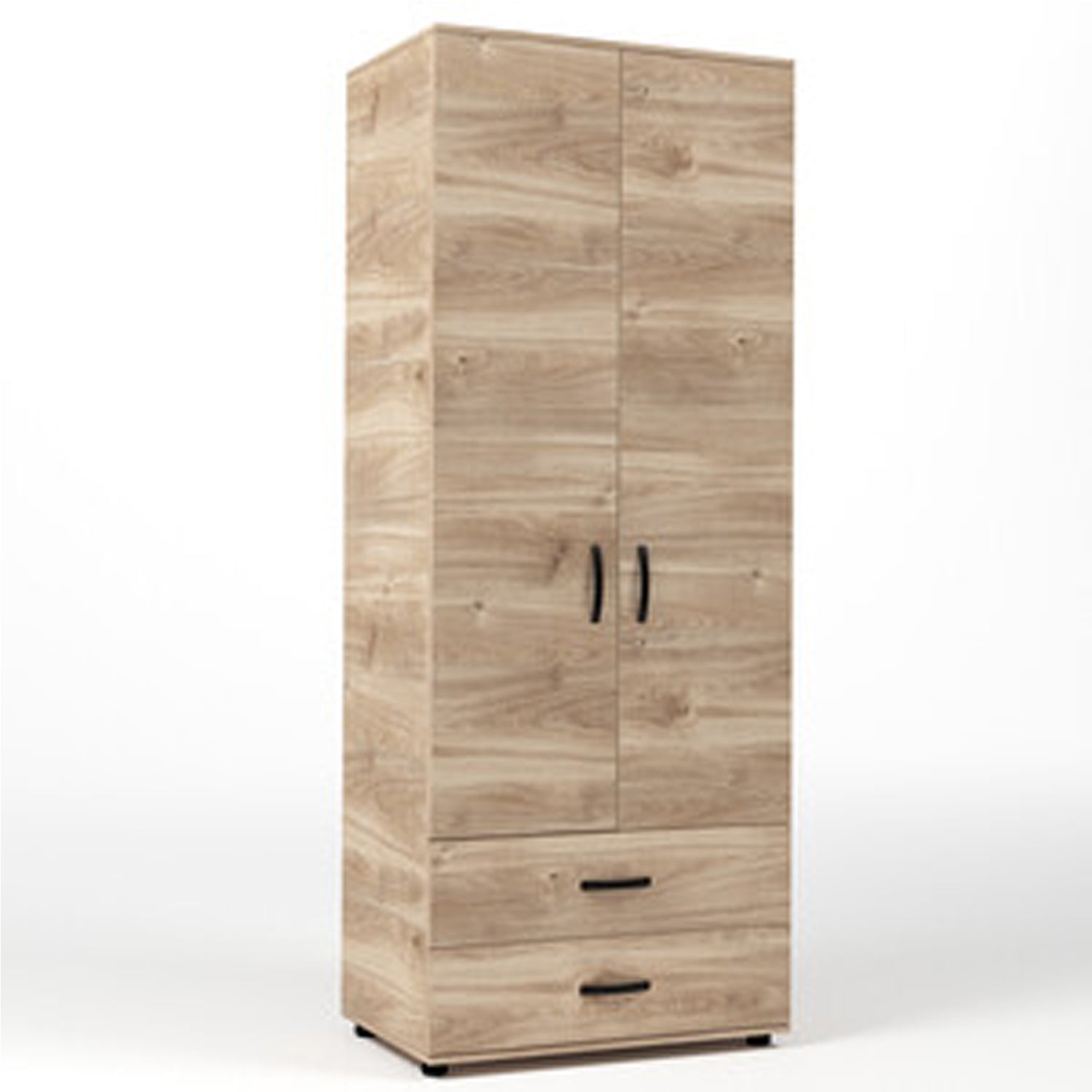 Armadio a due ante e due cassetti - Rovere Miele by CeramicStore | Lo specialista del tuo bagno