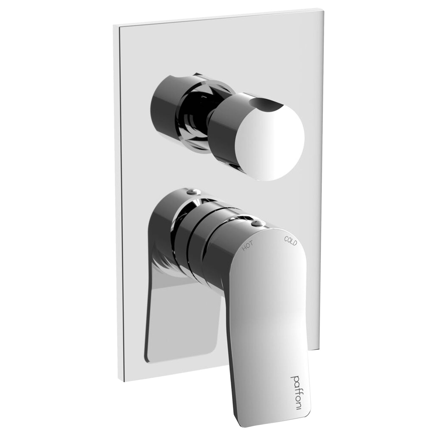 Miscelatore incasso doccia a due uscite con deviatore meccanico modello Tilt Paffoni cromato by CeramicStore | Lo specialista del tuo bagno