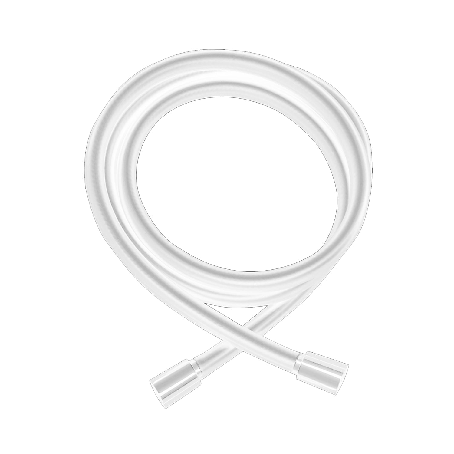 Flessibile Paffoni pvc bianco opaco 1/2''Gx1/2''G con doppia calotta conica colorata, una girevole by CeramicStore | Lo specialista del tuo bagno