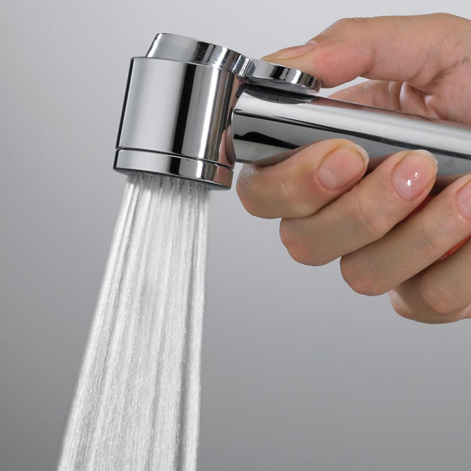 Doccetta igienica a pulsante Bossini Paloma diametro 34 mm abs cromato by CeramicStore | Lo specialista del tuo bagno