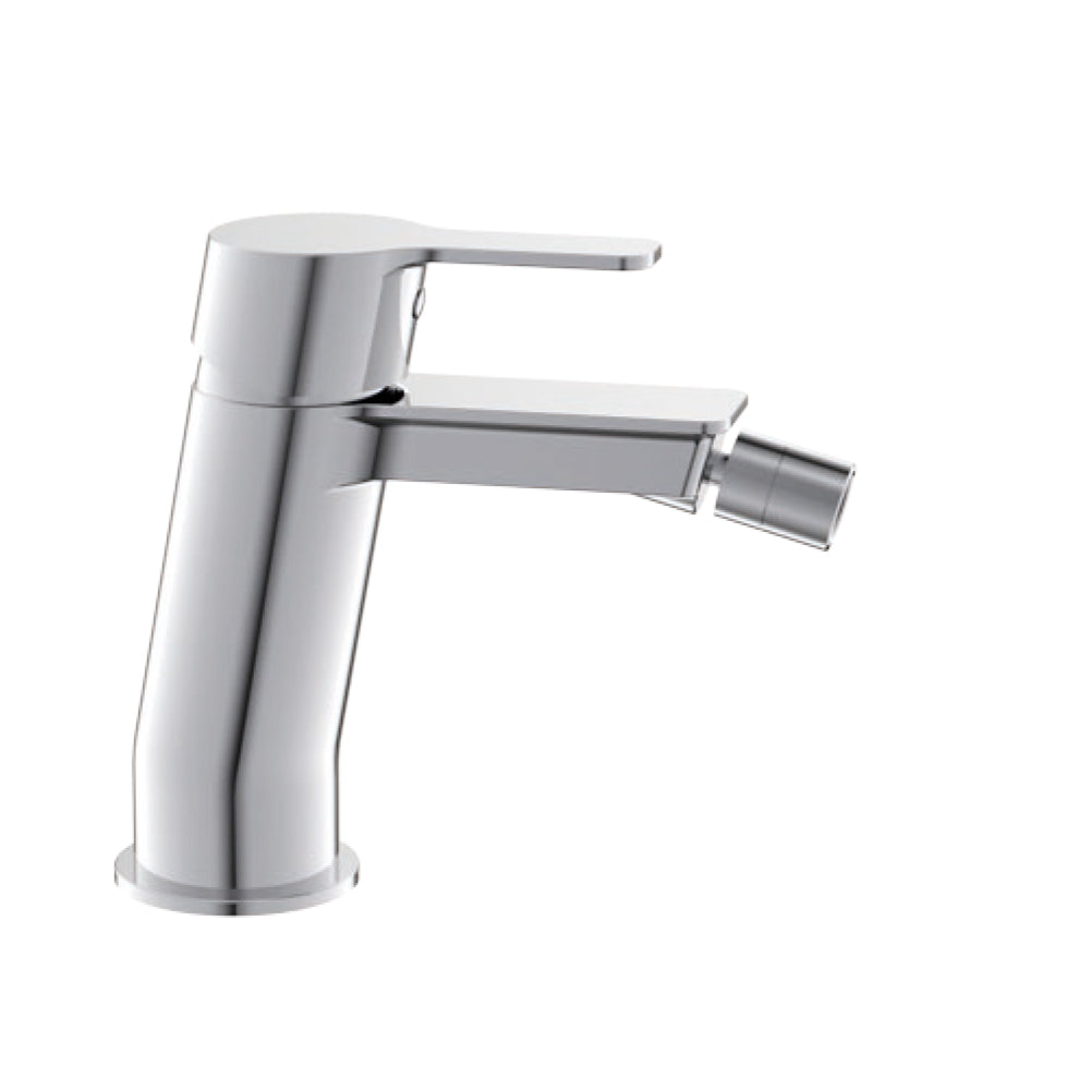 Miscelatore bidet monocomando Brezza ottone cromato con piletta di scarico click-clack by CeramicStore | Lo specialista del tuo bagno