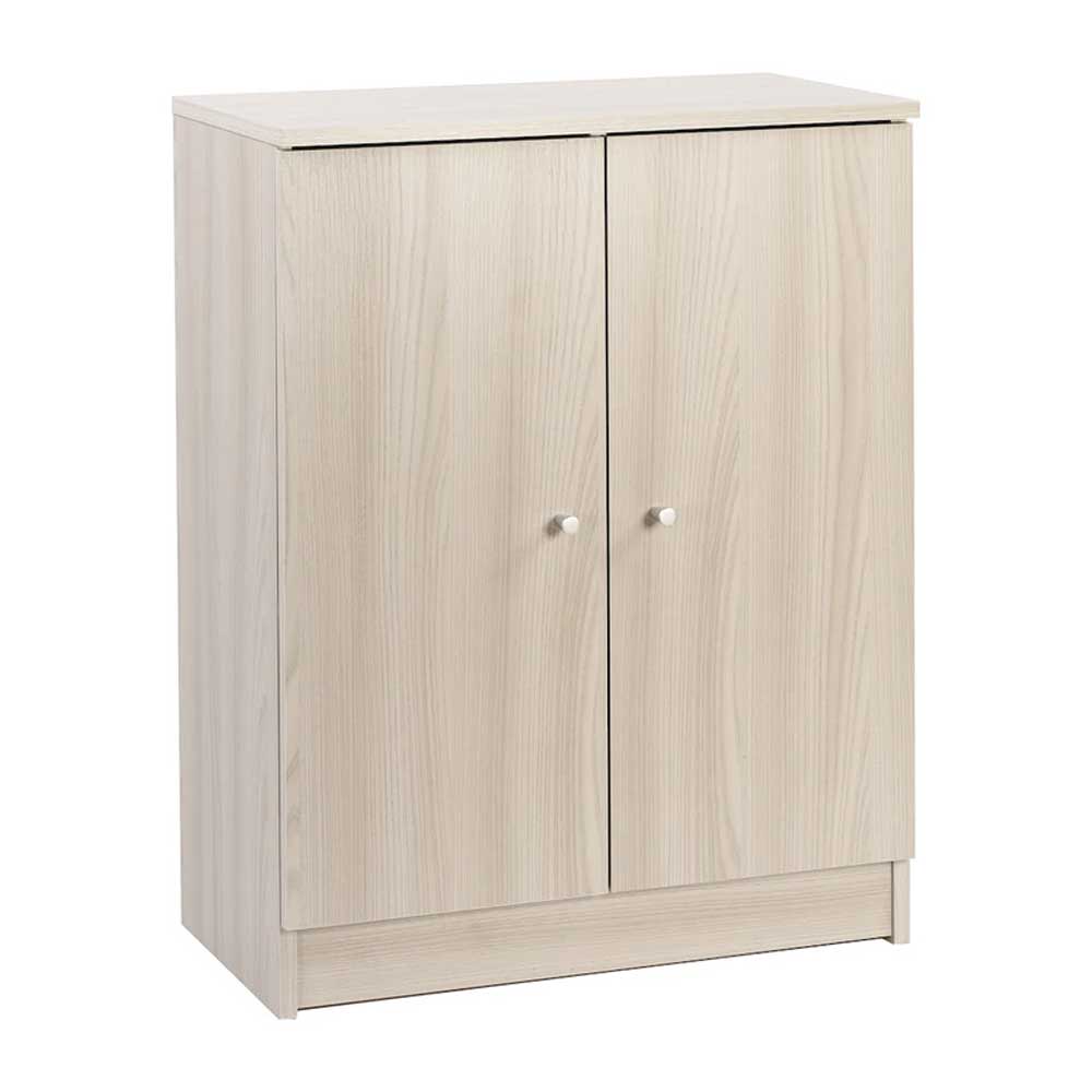 Mobile Basso 2 Ante con un ripiano regolabile finitura Olmo Chiaro by Sarmog by CeramicStore | Lo specialista del tuo bagno