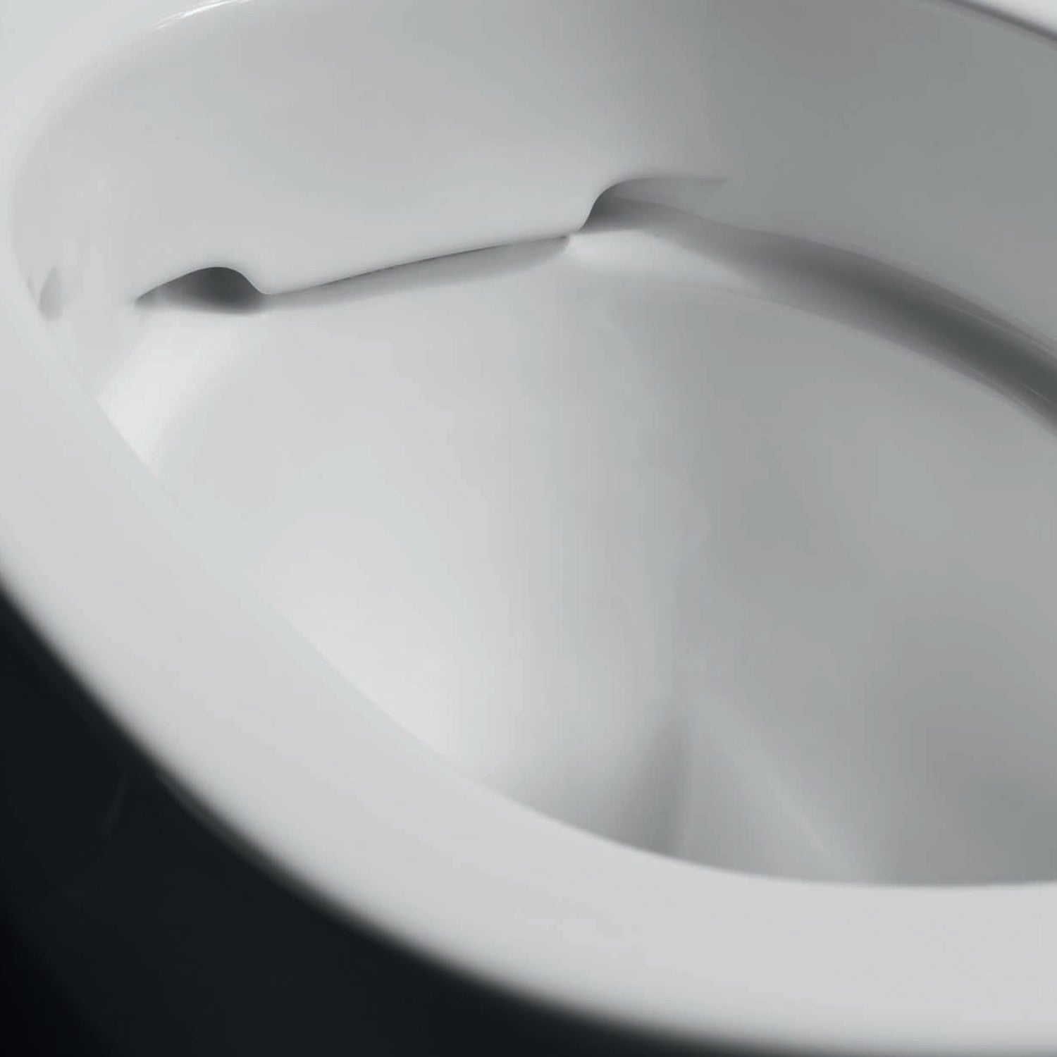 Sanitari filomuro con bidet e wc Rimless a scarico universale e sedile soft close modello Metrica Pozzi Ginori cm 56