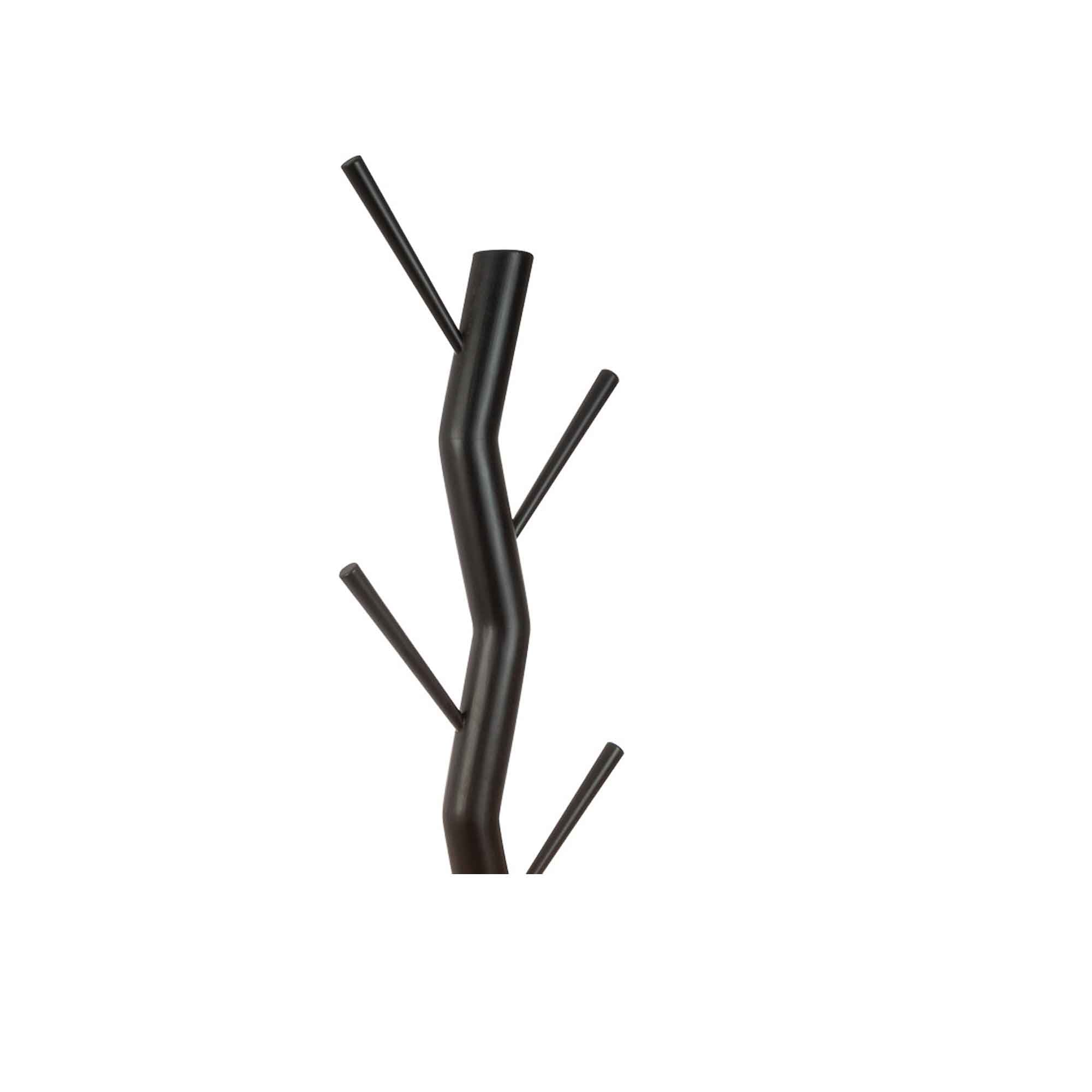 Albero porta accappatoio/salviette modello 'SnakeTree' by Cipi - colore nero con base in marmo bianca by CeramicStore | Lo specialista del tuo bagno