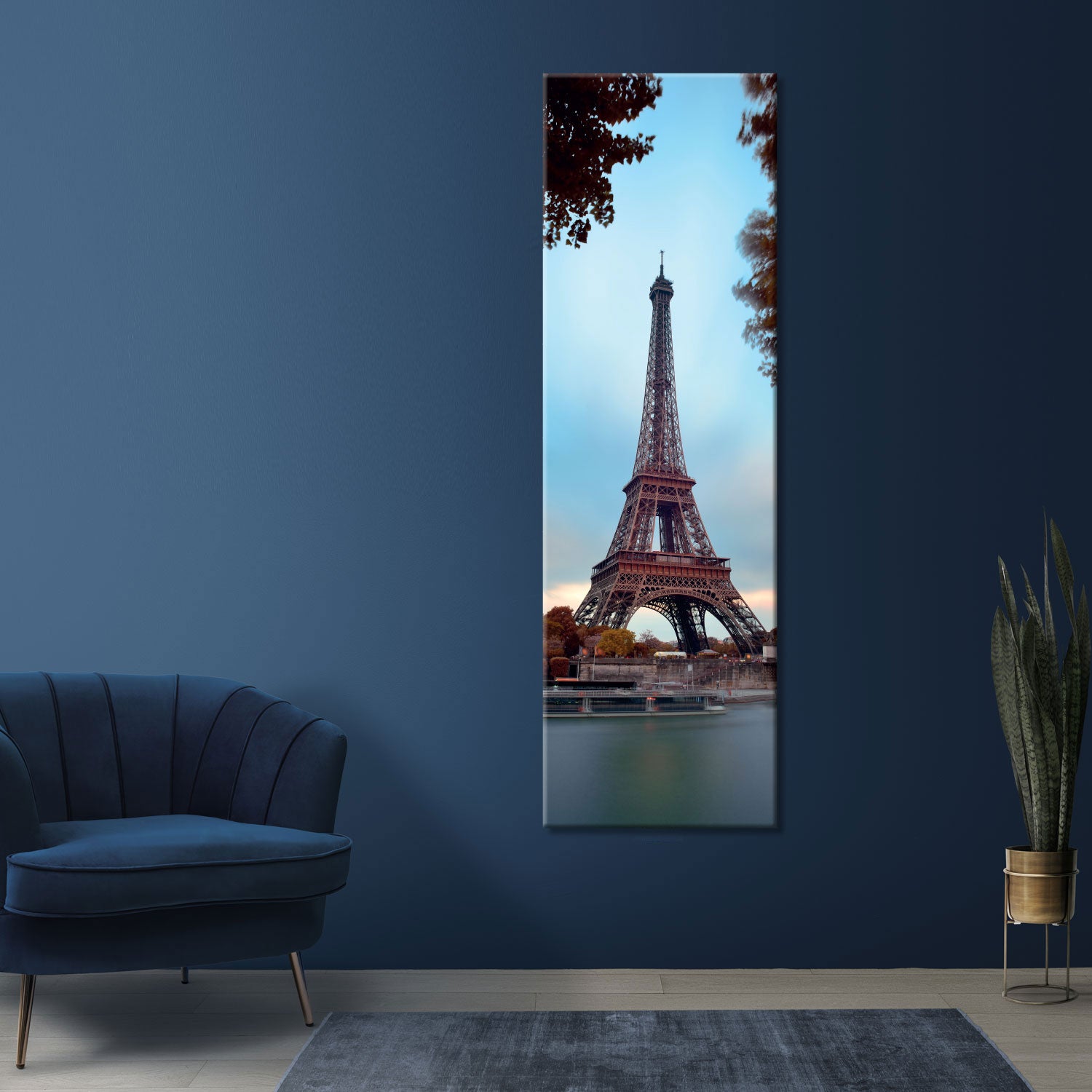 Termoarredo elettrico a piastra verticale 142x52 cm modello 'Paris' E-Termocrea Smart by CeramicStore | Lo specialista del tuo bagno