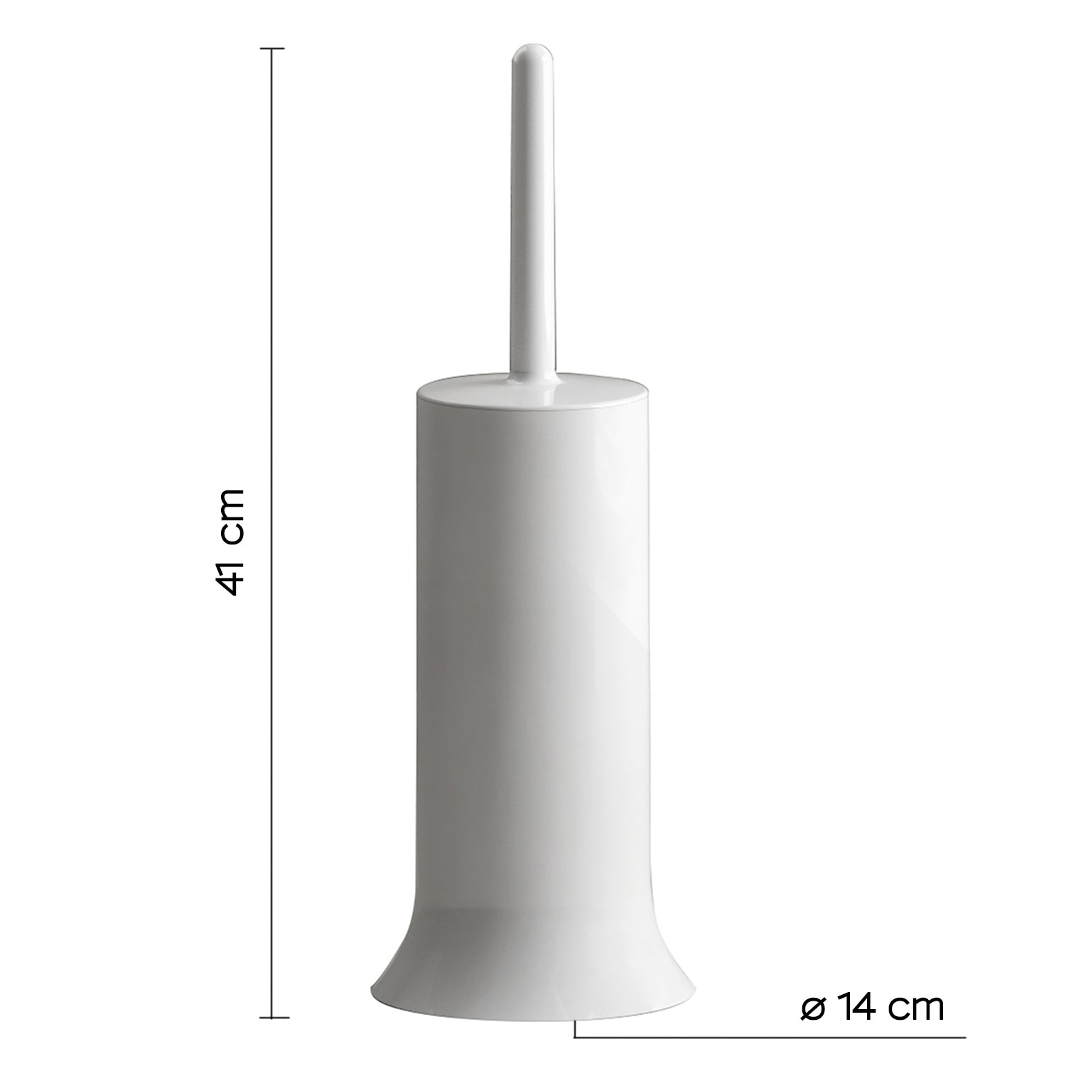 Scopino Peter da appoggio di Gedy - Bianco by CeramicStore | Lo specialista del tuo bagno