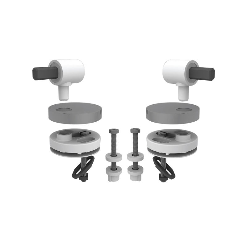 Sedile wc in termoindurente con chiusura soft per Vaso Duravit Modello STARK