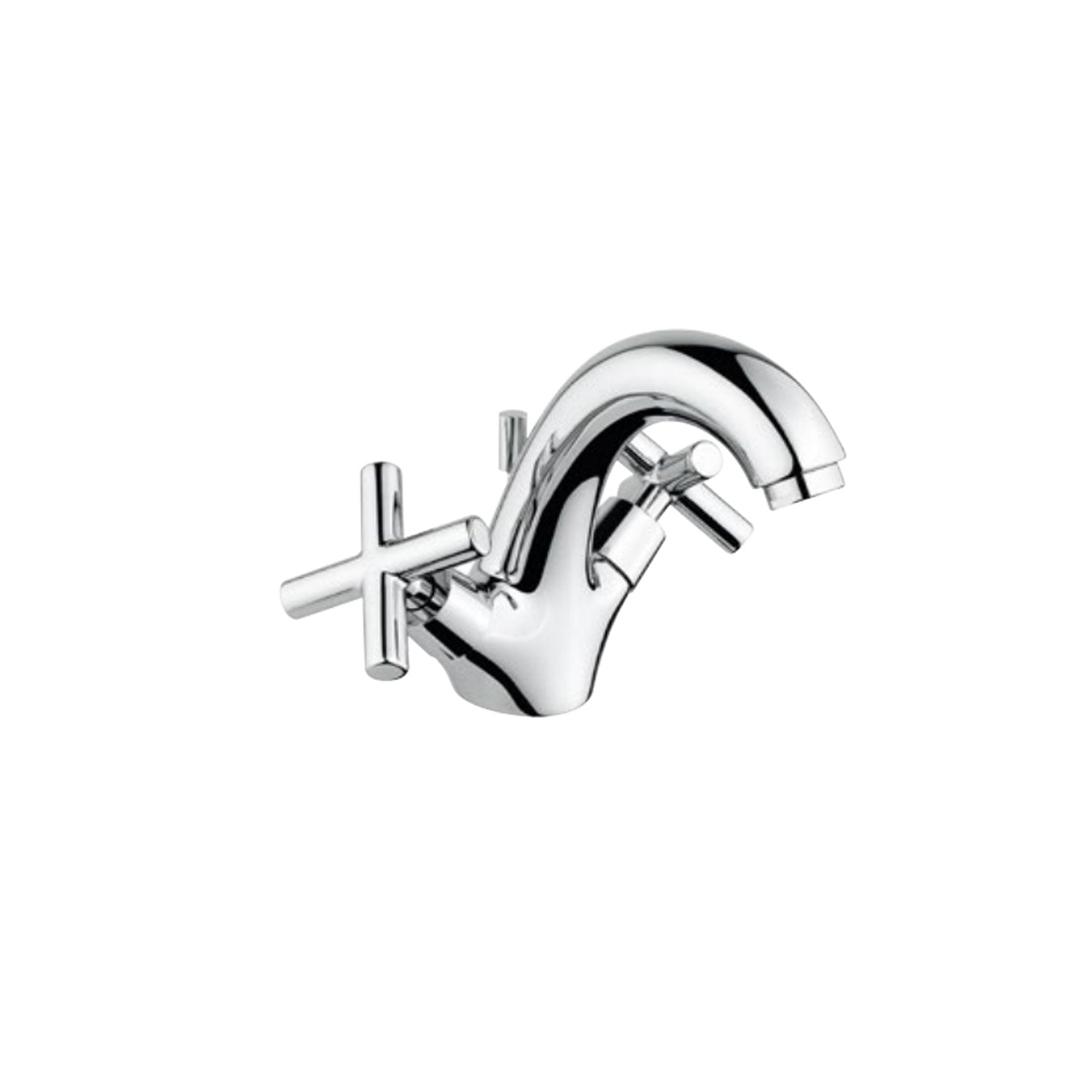 Kit miscelatori lavabo bidet e vasca in ottone cromato collezione Sirio Keller Taps - con kit doccia by CeramicStore | Lo specialista del tuo bagno