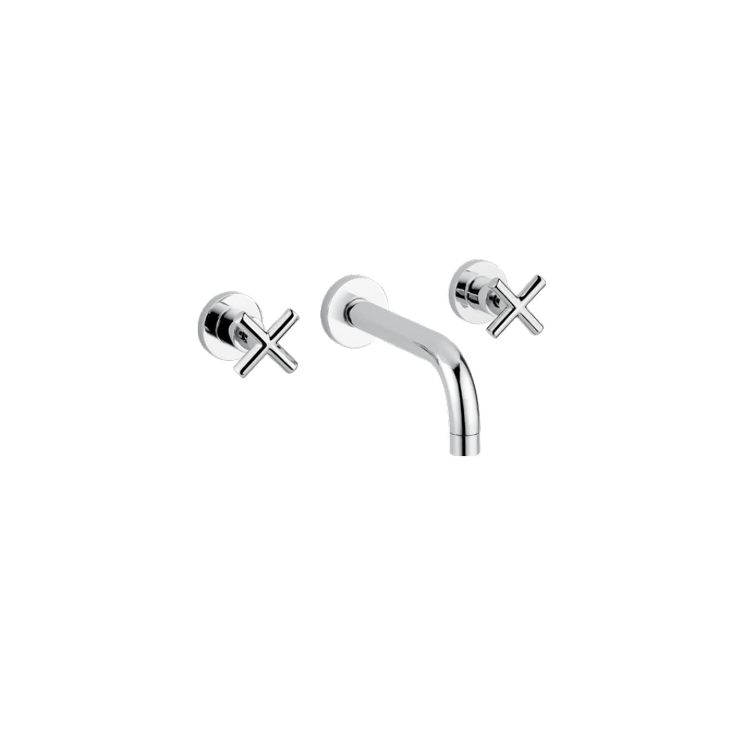 Kit miscelatori lavabo e bidet in ottone cromato collezione Sirio Keller Taps - rubinetto bidet monoforo by CeramicStore | Lo specialista del tuo bagno