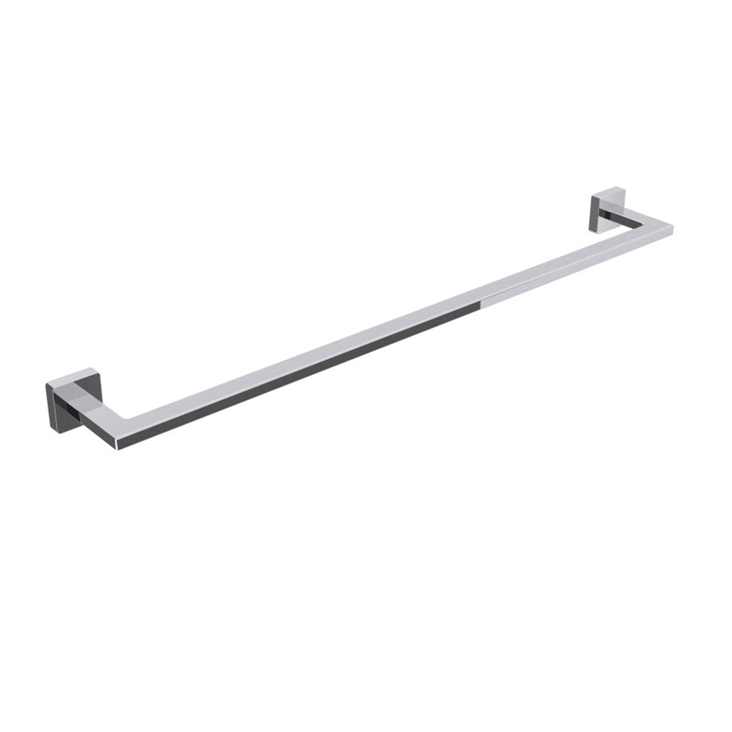 Porta asciugamani in ottone da fissare a parete collezione Dado di Lineabeta - Metallo satinato 640mm by CeramicStore | Lo specialista del tuo bagno