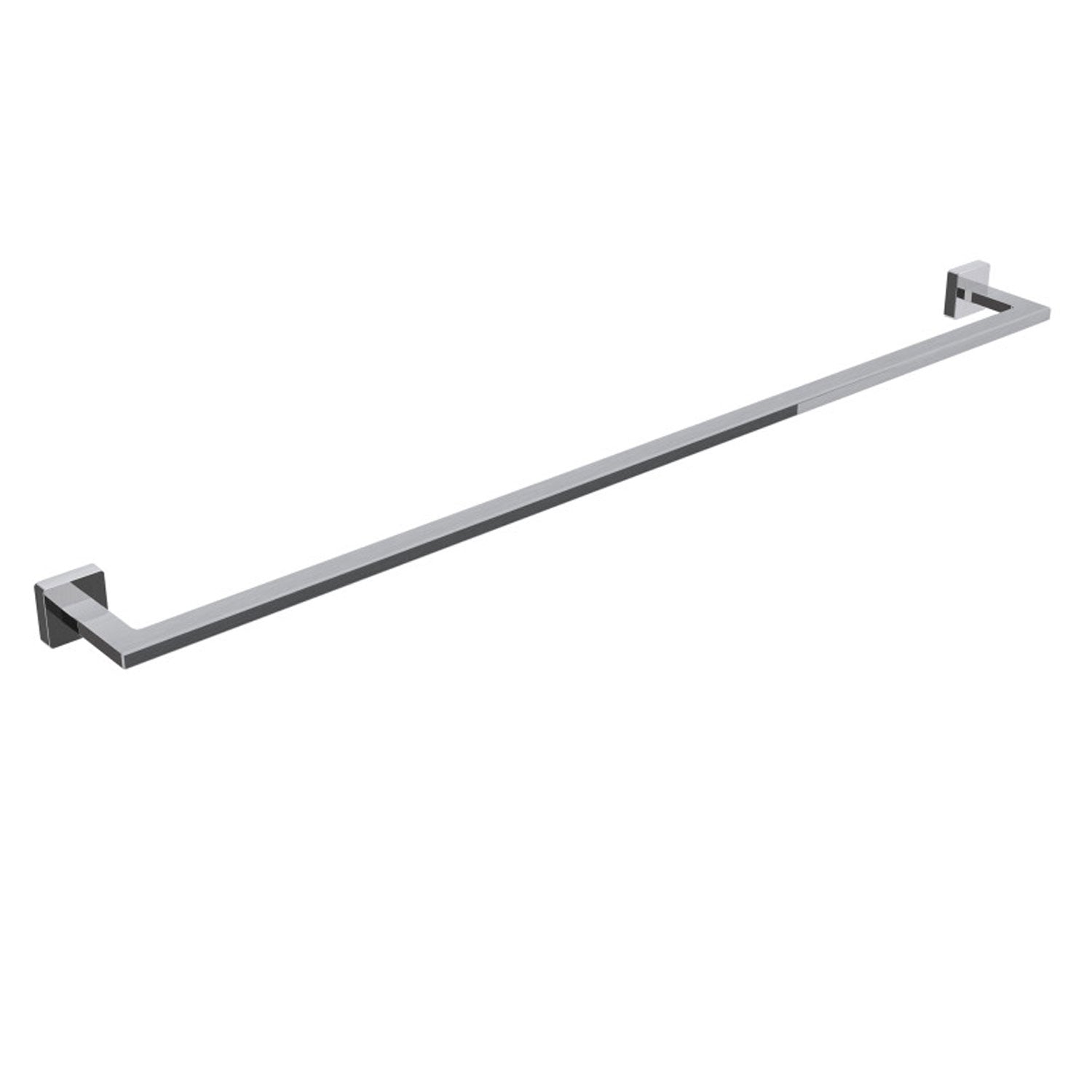 Porta asciugamani in ottone da fissare a parete collezione Dado di Lineabeta - Metallo satinato 840mm by CeramicStore | Lo specialista del tuo bagno