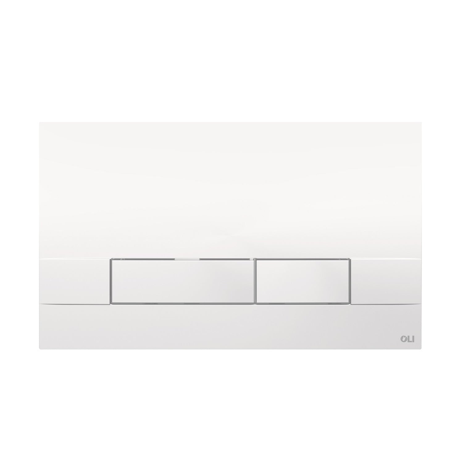Placca dual 23x15 cm per cassetta oli74 plus Olipure - Bianca