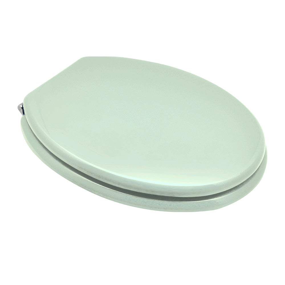 Sedile wc universale forma tipo 1 cerniere passanti avvitabili dal basso colore Verde Ginori