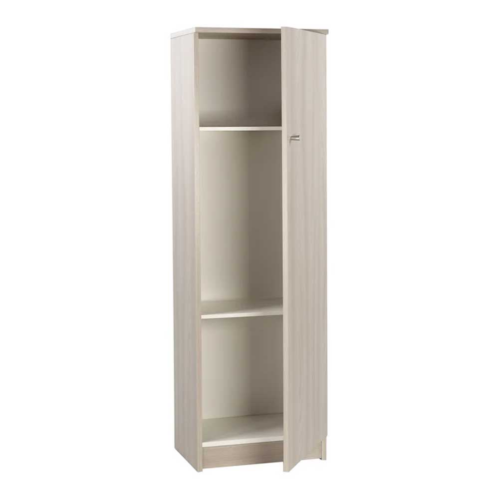 Mobile Colonna con apertura ad un anta e 2 ripiani regolabili finitura Olmo Chiaro by Sarmog by CeramicStore | Lo specialista del tuo bagno