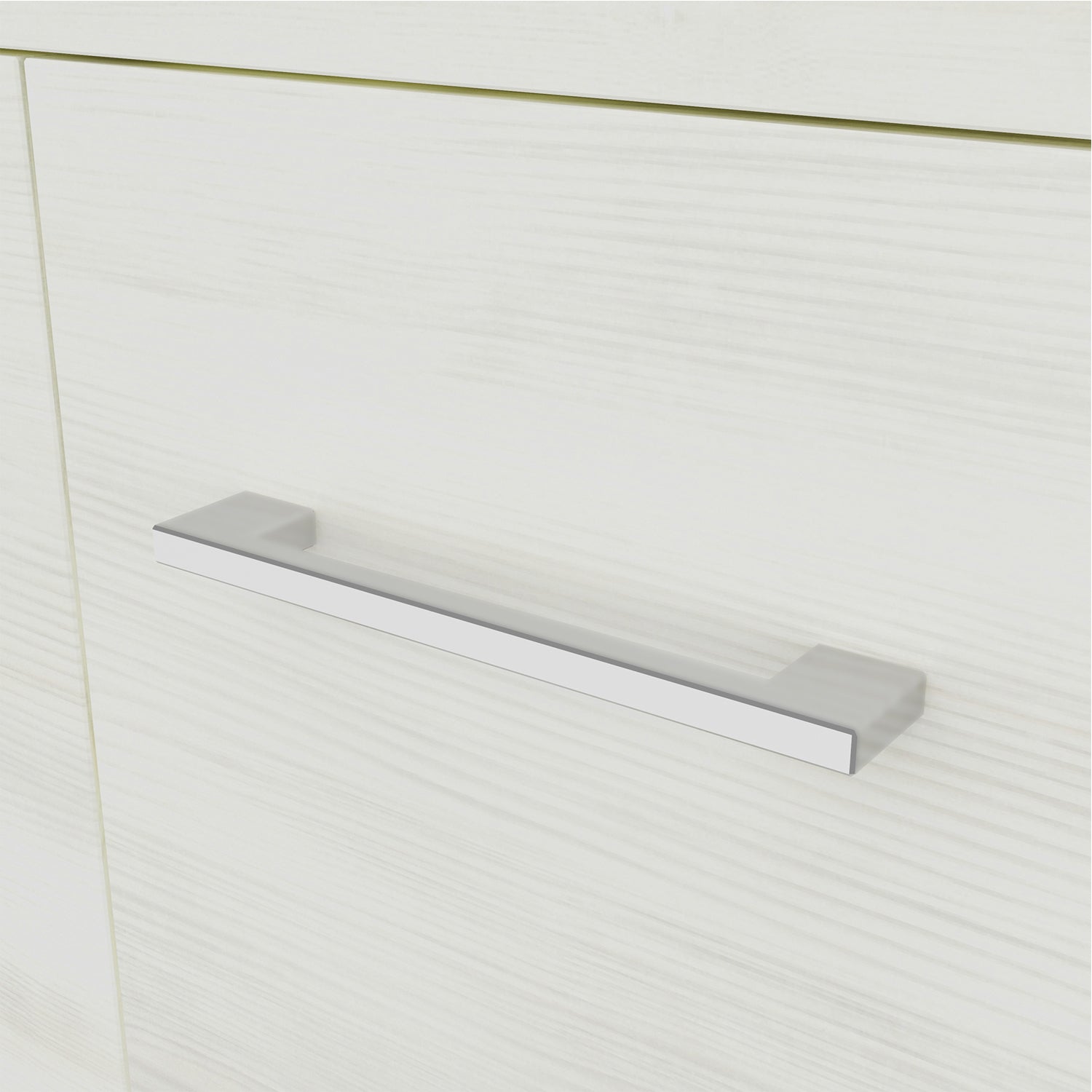 Mobile bagno completo di lavabo e specchio con pensile cm 85 Rovere Bianco Beach2 by CeramicStore | Lo specialista del tuo bagno