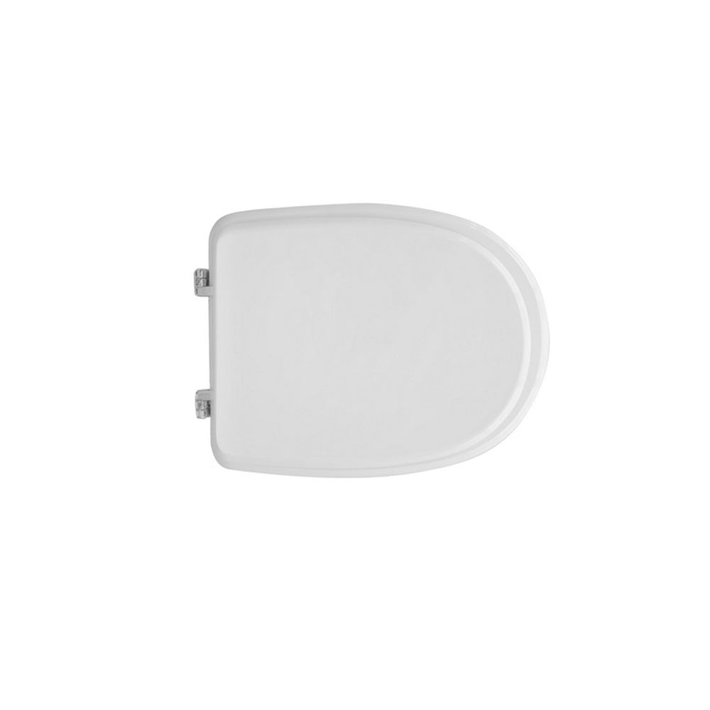 Sedile wc bianco per Azzurra vaso Afrodite larghezza 36