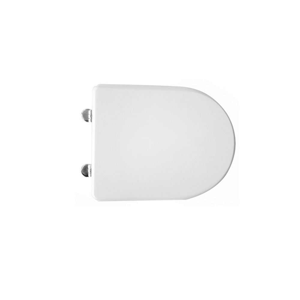 Sedile wc bianco per Althea vaso Marion lunghezza 44 cm cerniere regolabili