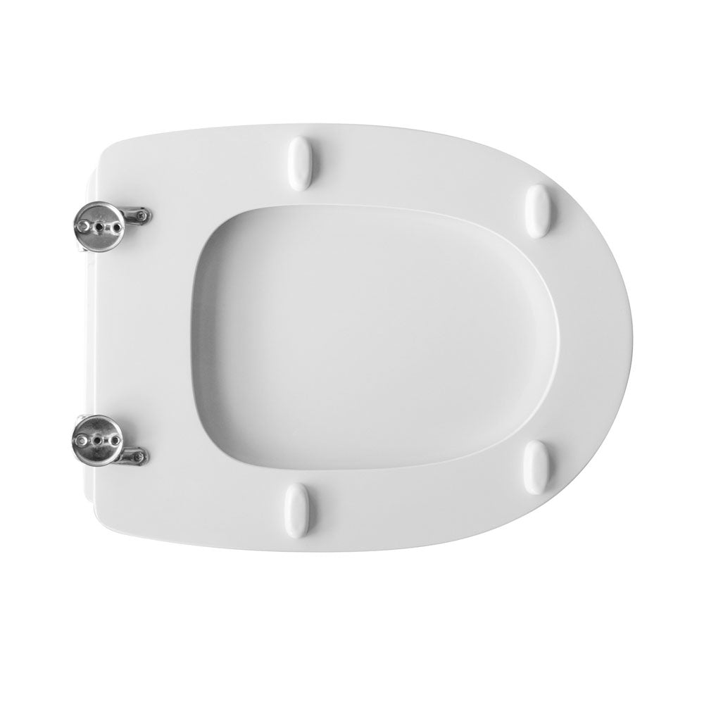 Sedile wc bianco per Catalano vaso serie Aria-Acqua larghezza 35