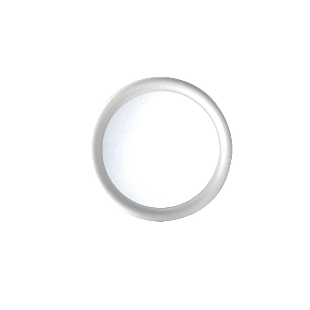 Specchio bianco rotondo serie Imma diametro esterno 49 cm by CeramicStore | Lo specialista del tuo bagno