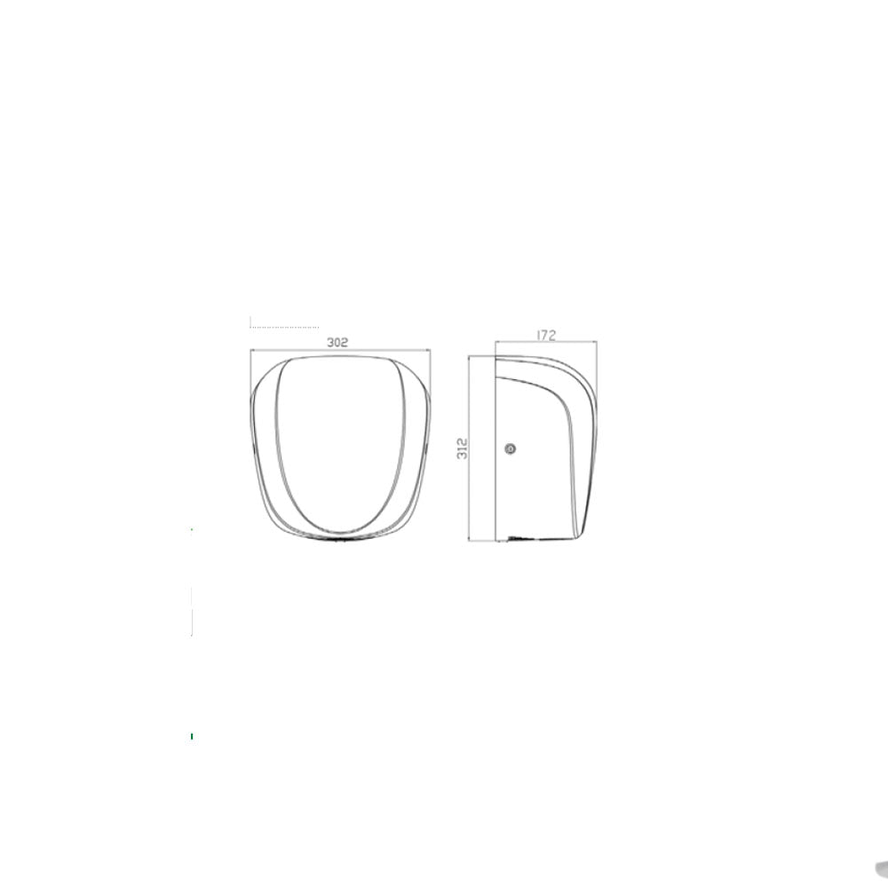 Dianhydro Asciugamani Elettrico Levante - Basso Rumore by CeramicStore | Lo specialista del tuo bagno
