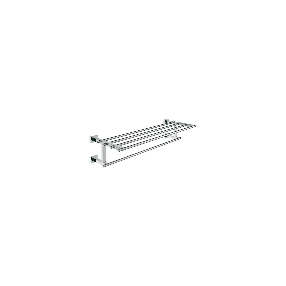 Portasalviette multiplo Grohe Essential Cube 600 mm fissaggio nascosto by CeramicStore | Lo specialista del tuo bagno
