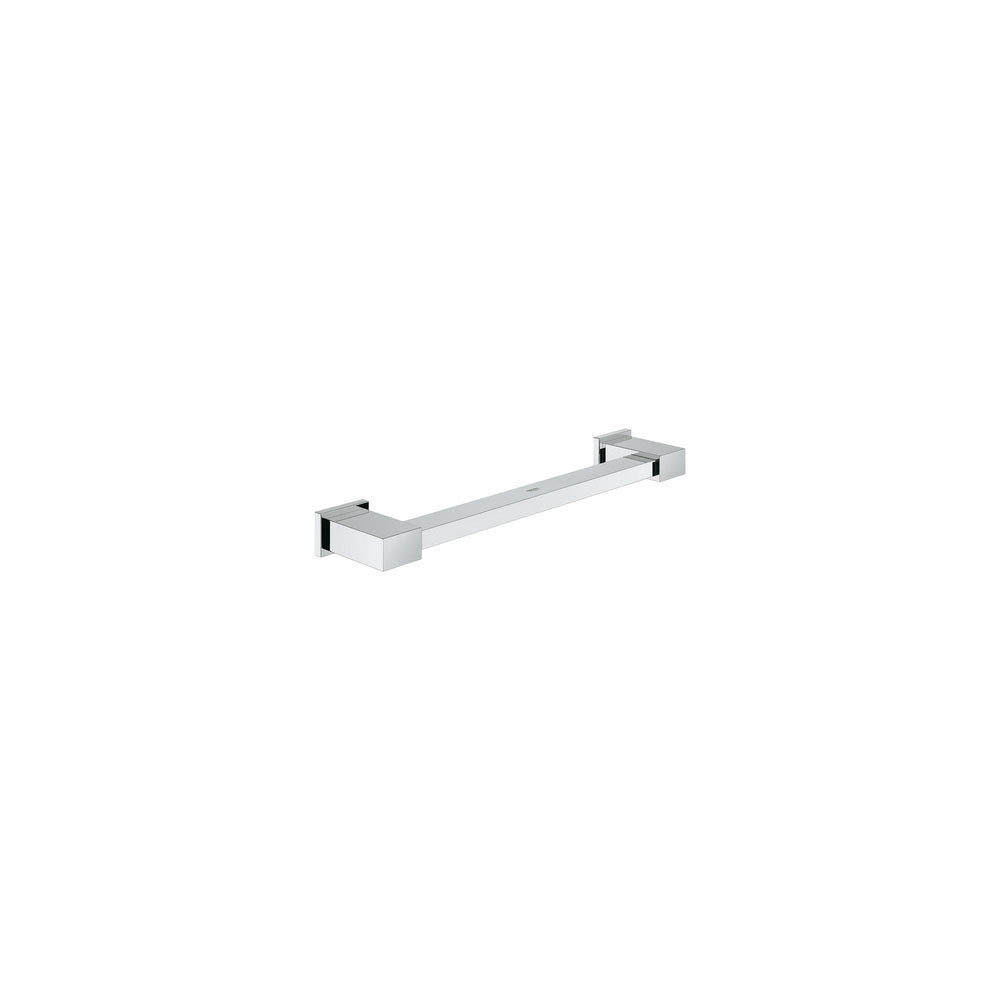 Maniglione vasca 392 mm in metallo Grohe Essentials Cube fissaggio nascosto