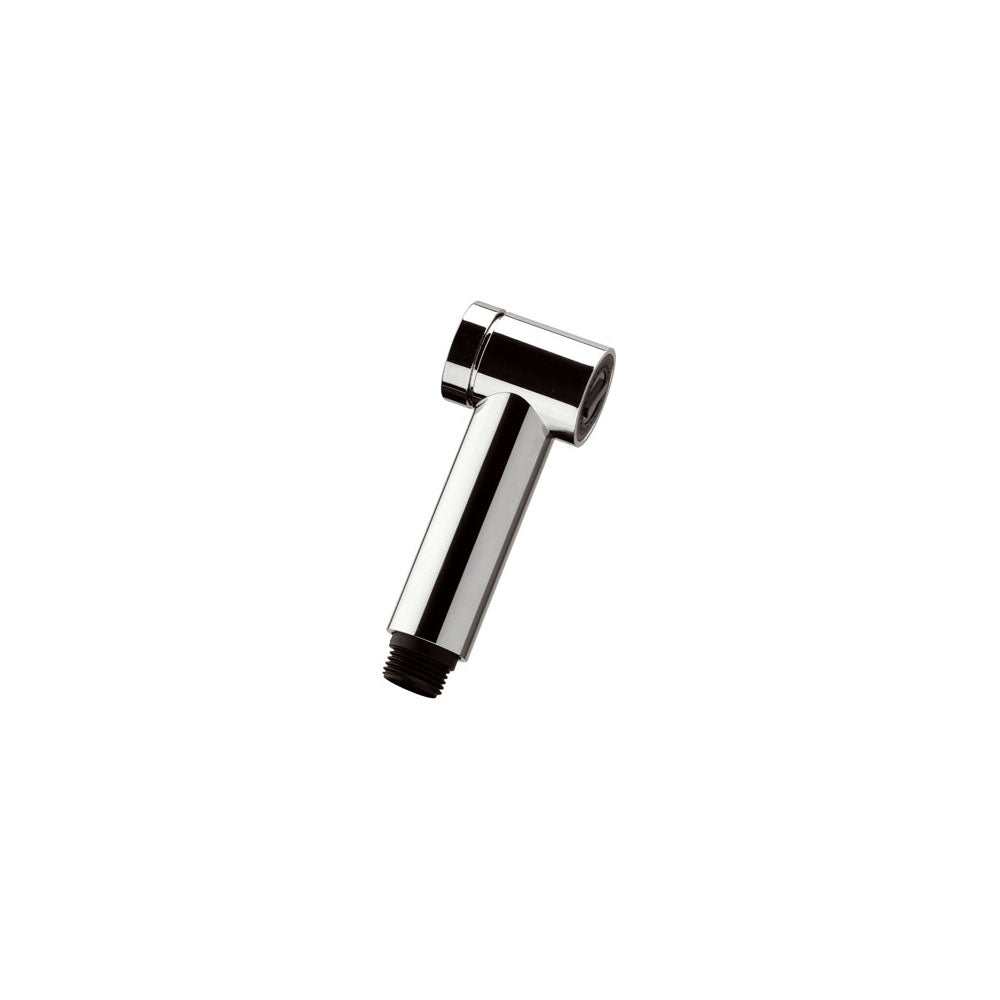 Doccetta a pulsante shut-off in abs Eurolux cromato, impugnatura liscia by CeramicStore | Lo specialista del tuo bagno