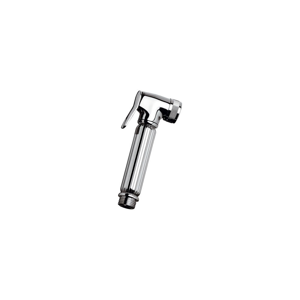 Doccetta a pulsante shut-off Lux in ottone cromo, diametro doccetta 25 mm by CeramicStore | Lo specialista del tuo bagno