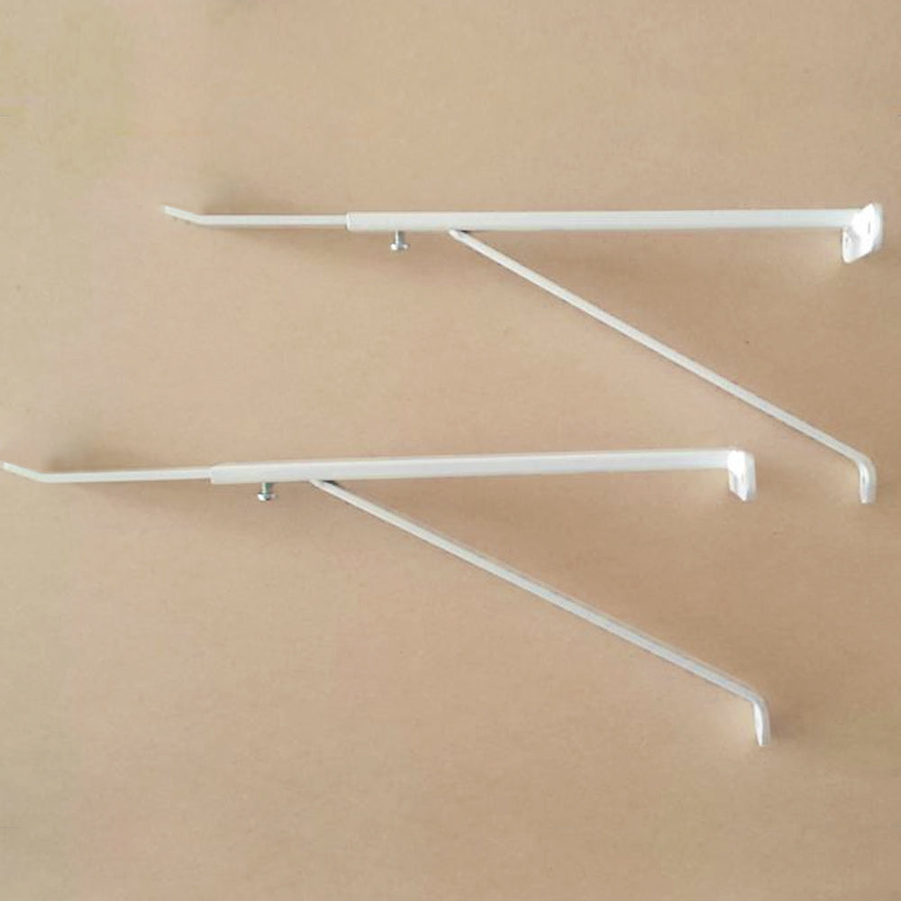Coppia mensole sospese in acciaio inox per sostegno pilozzo. Carico max 50 kg by CeramicStore | Lo specialista del tuo bagno