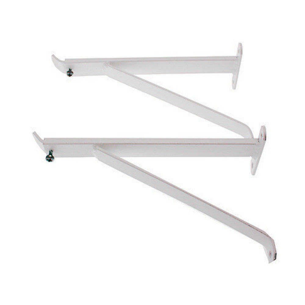 Coppia mensole sospese in acciaio inox per sostegno pilozzo. Carico max 50 kg by CeramicStore | Lo specialista del tuo bagno