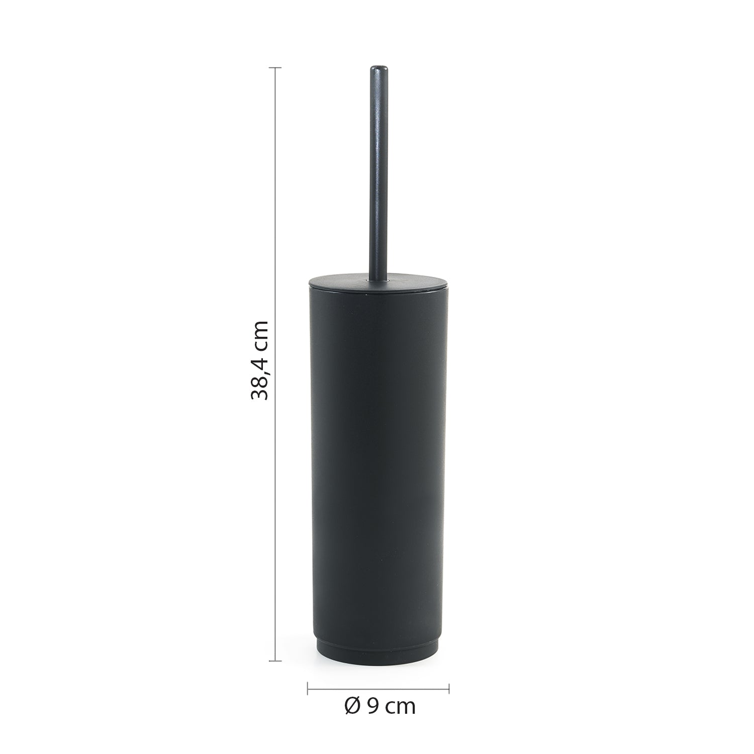 Scopino in resina Gedy serie Sharon - Nero Matt by CeramicStore | Lo specialista del tuo bagno