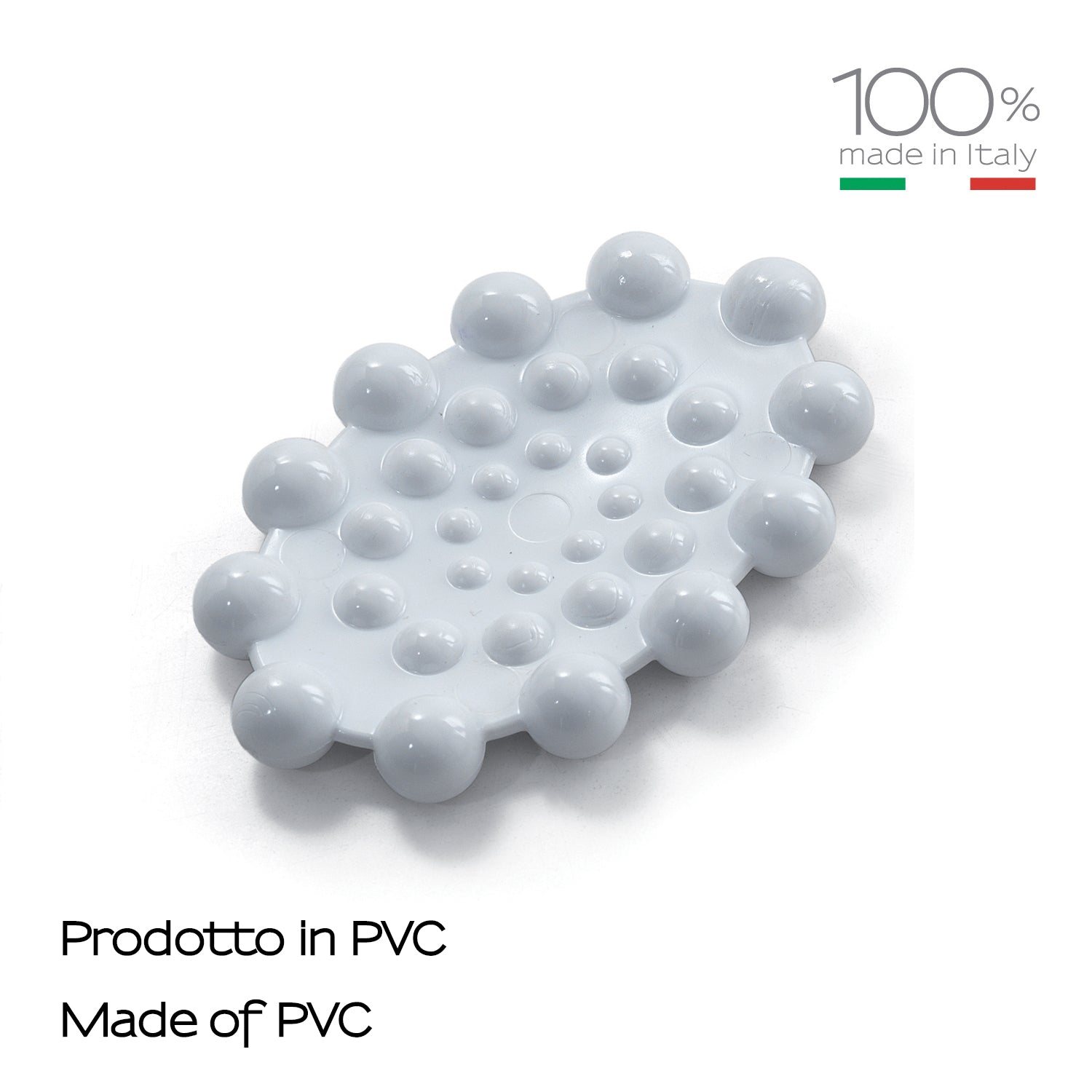 Portasapone Spot in PVC di Gedy - Bianco