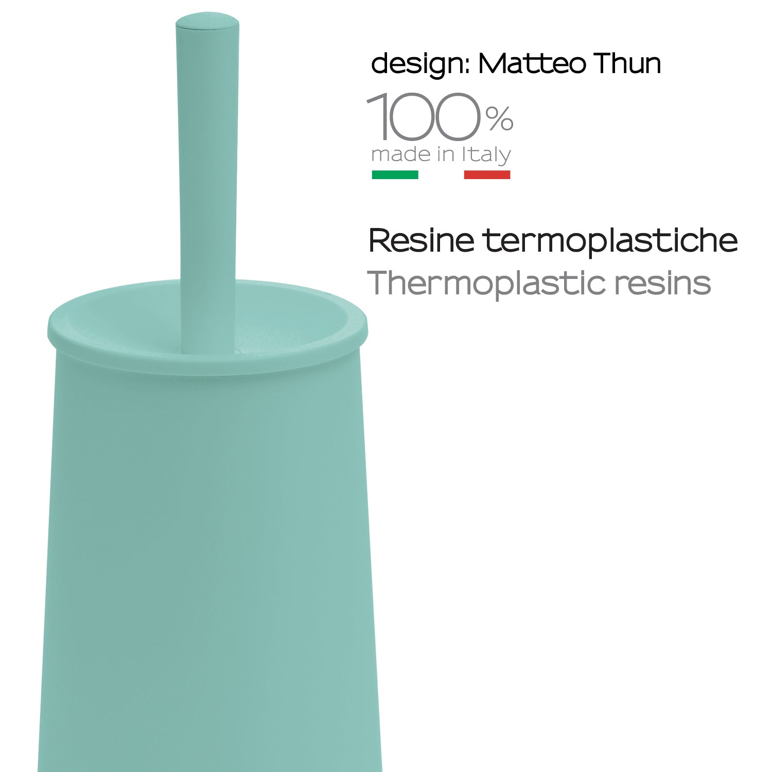 Scopino da appoggio di Gedy modello Oscar - Acquamarina by CeramicStore | Lo specialista del tuo bagno