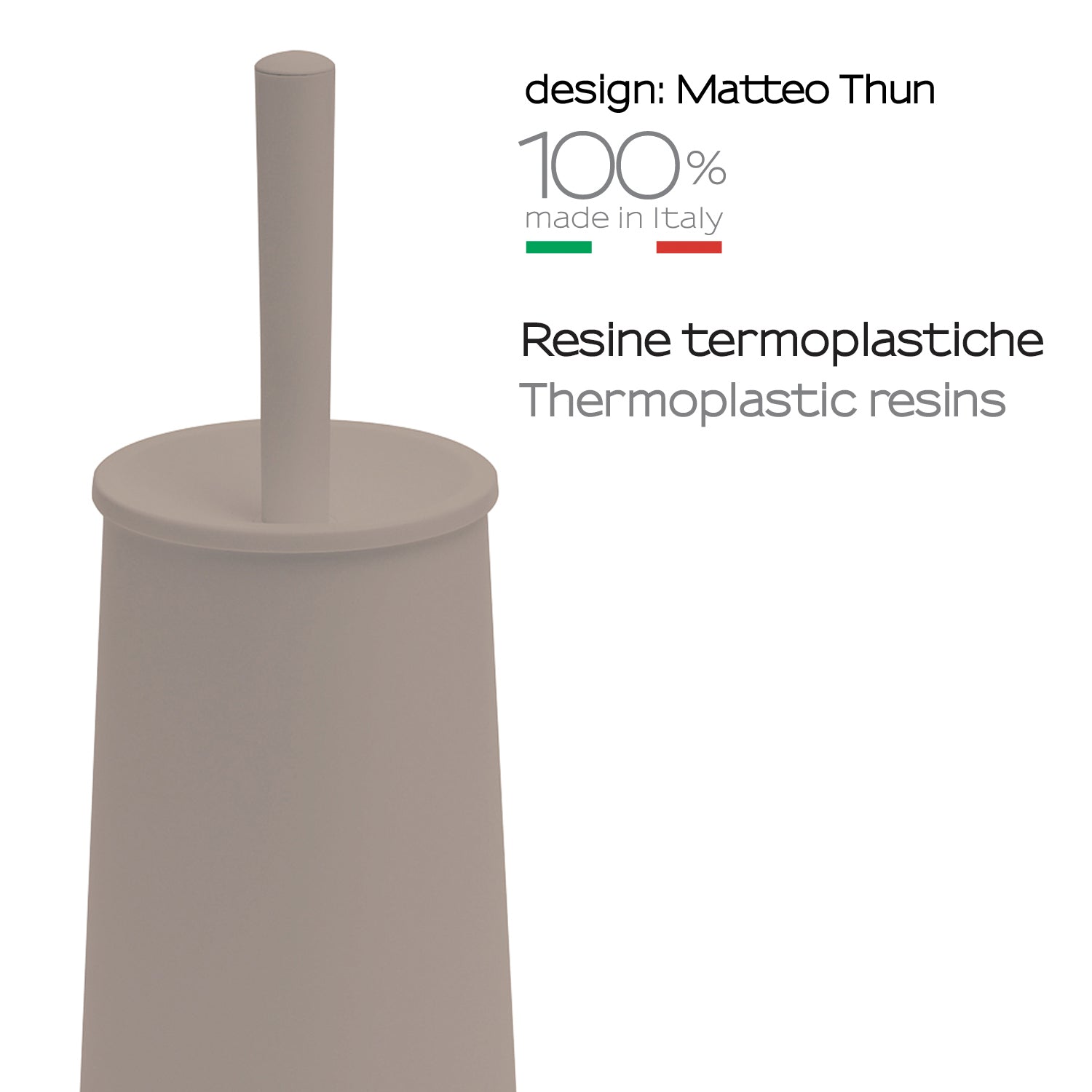 Scopino da appoggio di Gedy modello Oscar - Beige by CeramicStore | Lo specialista del tuo bagno