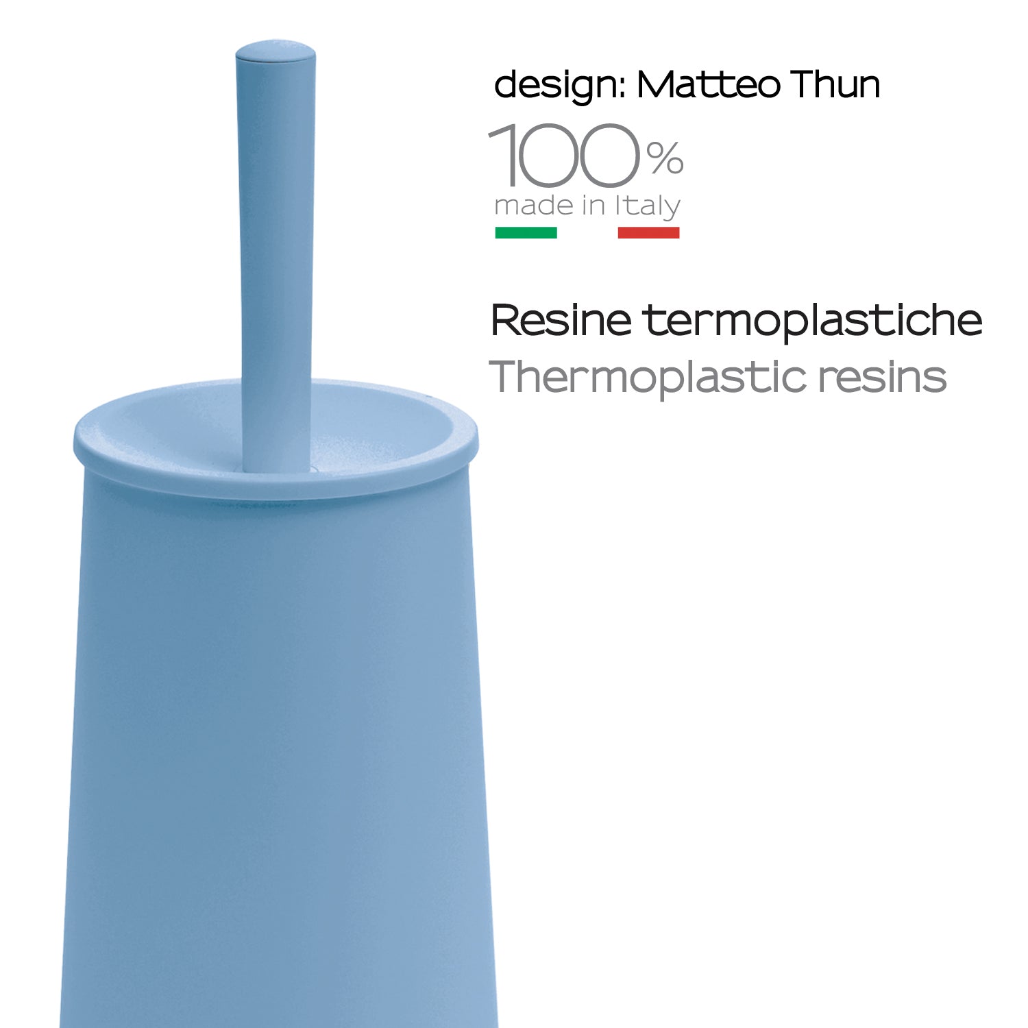Scopino da appoggio di Gedy modello Oscar - Celeste by CeramicStore | Lo specialista del tuo bagno