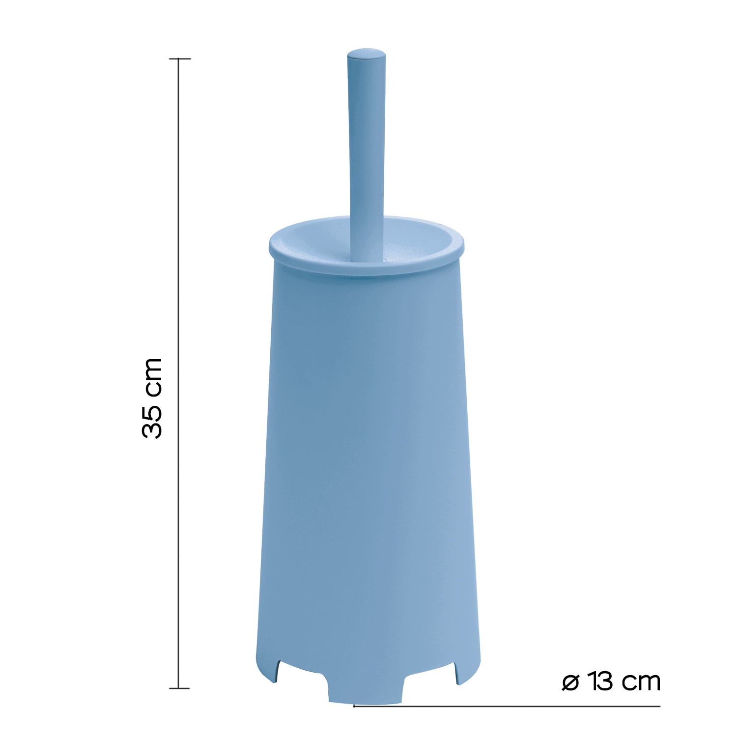 Scopino da appoggio di Gedy modello Oscar - Celeste by CeramicStore | Lo specialista del tuo bagno