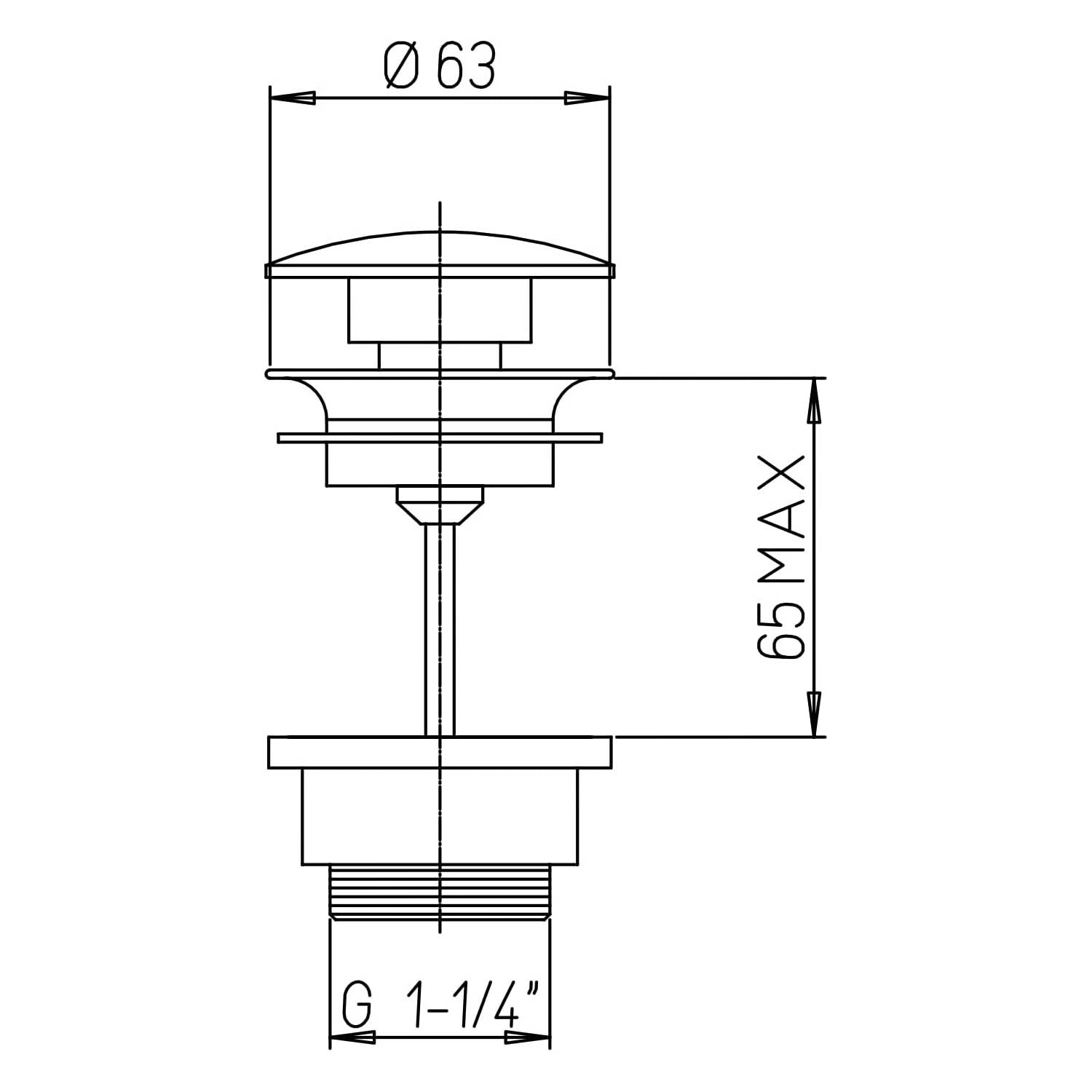 Piletta di scarico Clic Clac Simple Rapid Cromata firmata Ducati by CeramicStore | Lo specialista del tuo bagno