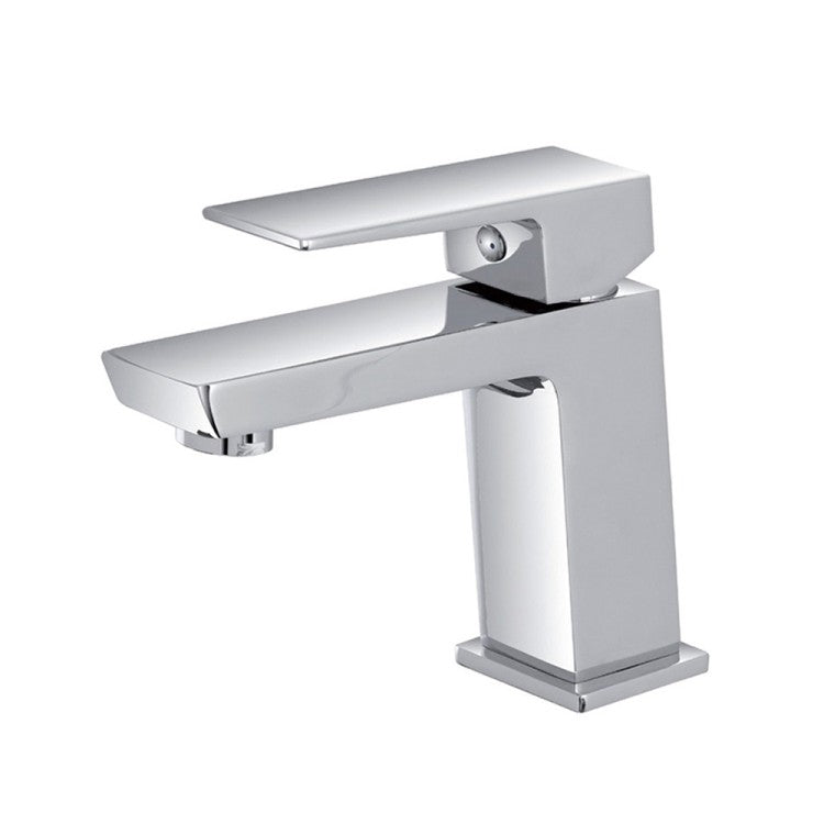 Kit miscelatore lavabo, bidet e vasca RubiFlux serie Arkon con scarico clic-clac - Cromo