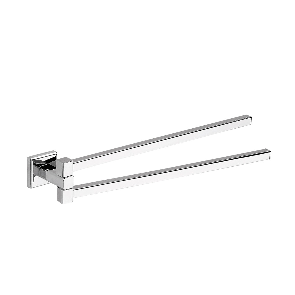 Portasalviette a snodo in acciaio inox AISI 304 Colorado di Gedy - Cromato by CeramicStore | Lo specialista del tuo bagno