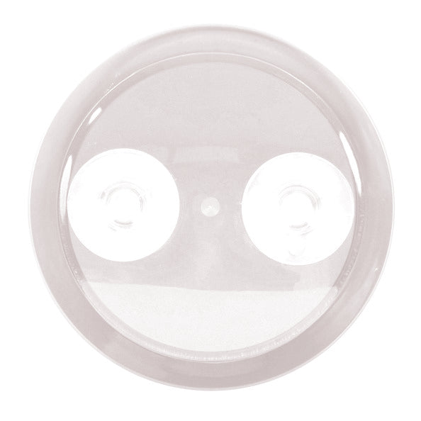 Specchio da bagno ingranditore rotondo con ventosa colore bianco by CeramicStore | Lo specialista del tuo bagno