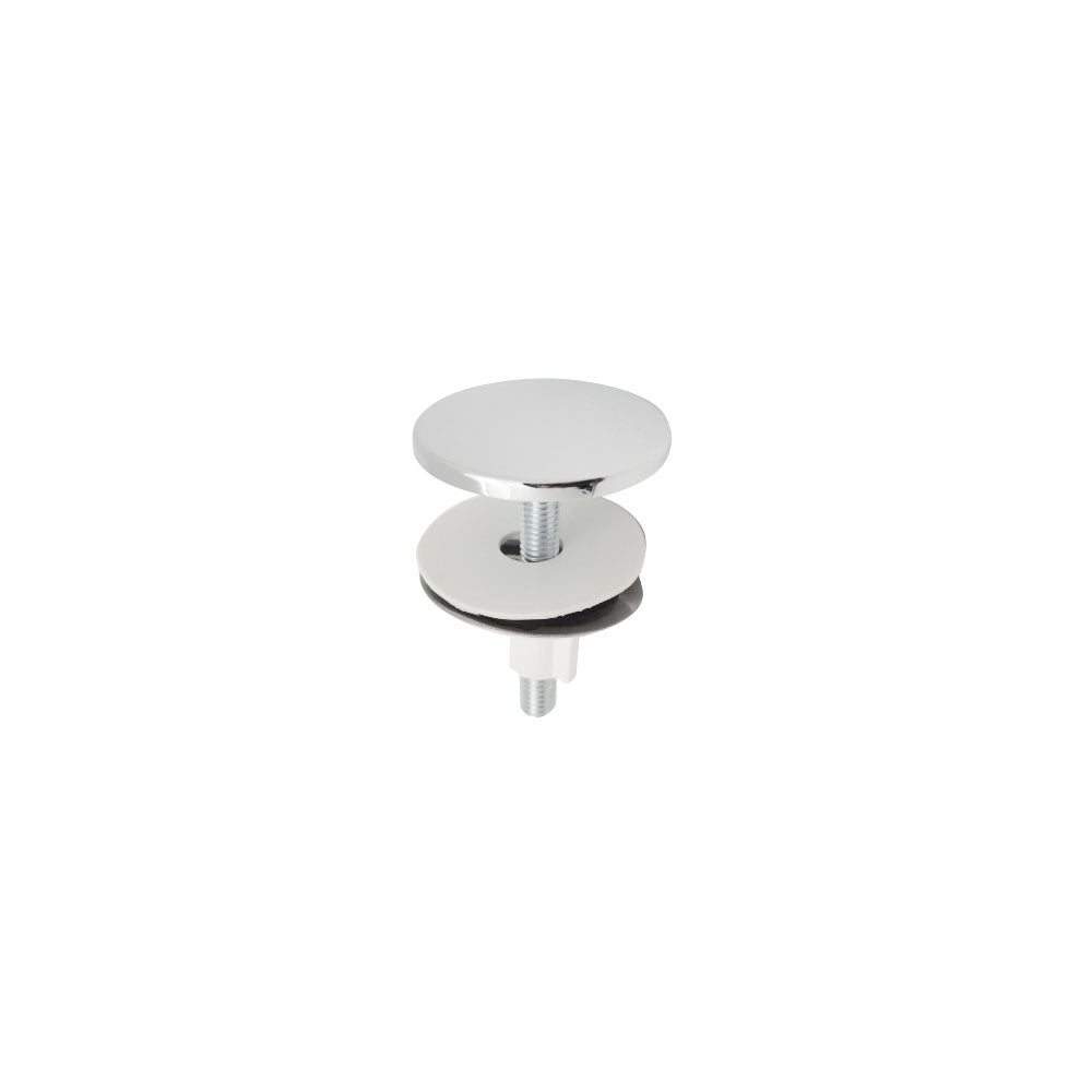 Copriforo per lavabo in ottone cromato tipo pesante