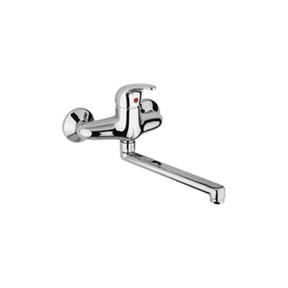 Miscelatore cucina a parete serie Nettuno Due modello ND161CR cromo Paffoni by CeramicStore | Lo specialista del tuo bagno