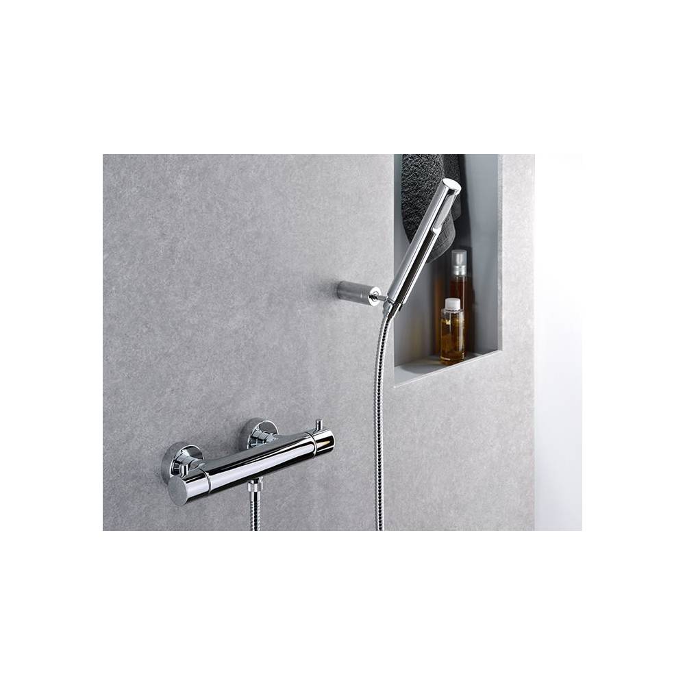 Miscelatore termostatico doccia con duplex serie Light modello LIQ168DCR cromo Paffoni by CeramicStore | Lo specialista del tuo bagno