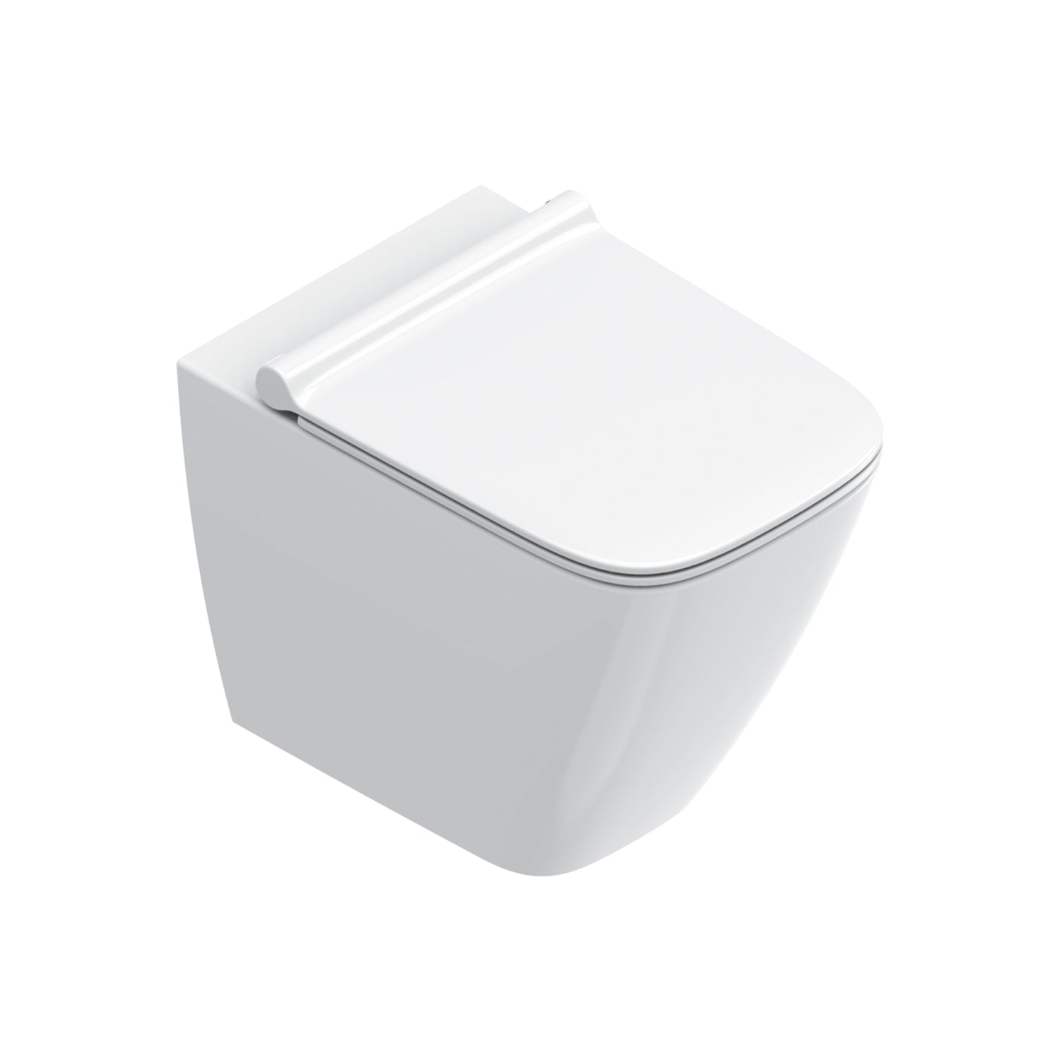 WC sospeso Ceramica Catalano serie Green 55 con sedile Soft-Close