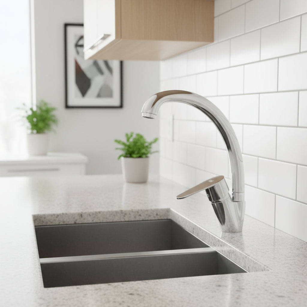 Miscelatore cucina canna alta serie Elizabeth cromato by CeramicStore | Lo specialista del tuo bagno