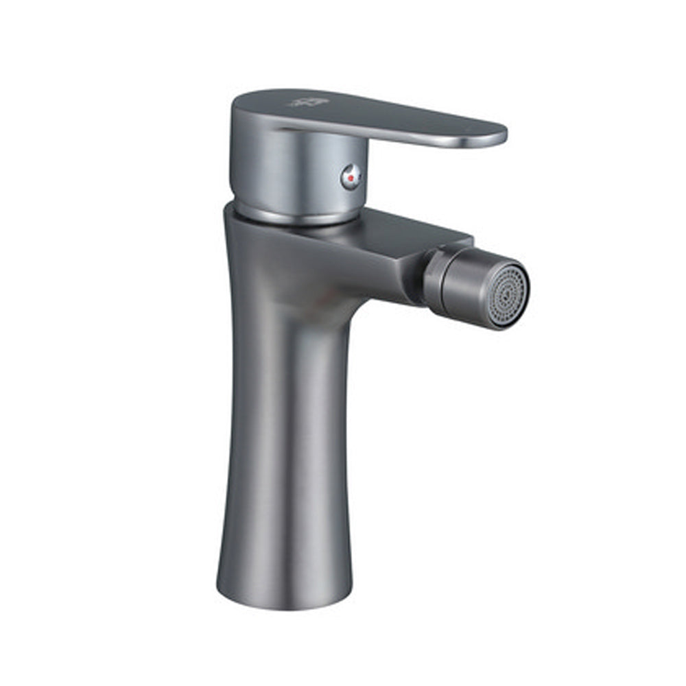 Set Miscelatori lavabo bidet con pilette e vasca con doccetta serie Elizabeth nichel nero spazzolato by CeramicStore | Lo specialista del tuo bagno