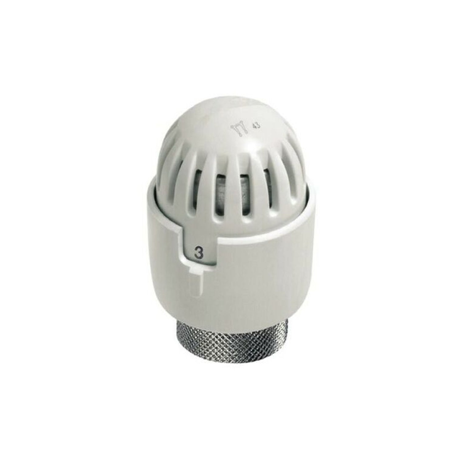 Testa termostatica Bianca di Lazzarini per termoarredo by CeramicStore | Lo specialista del tuo bagno